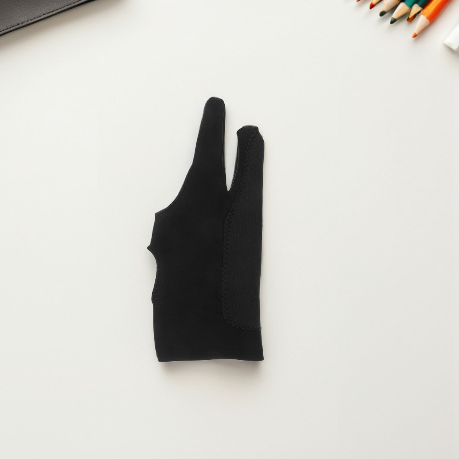 Drawing Glove Artist - 1 Paar Zwei-Finger-Zeichenhandschuhe, Anti-Touch-Zeichenhandschuhe für Tablets,