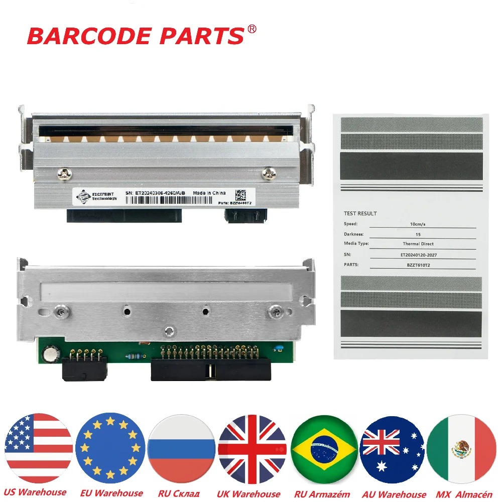 Zebra Tablet Accessories - NEUER ZM400 Thermotransferdruckkopf für Zebra ZM400