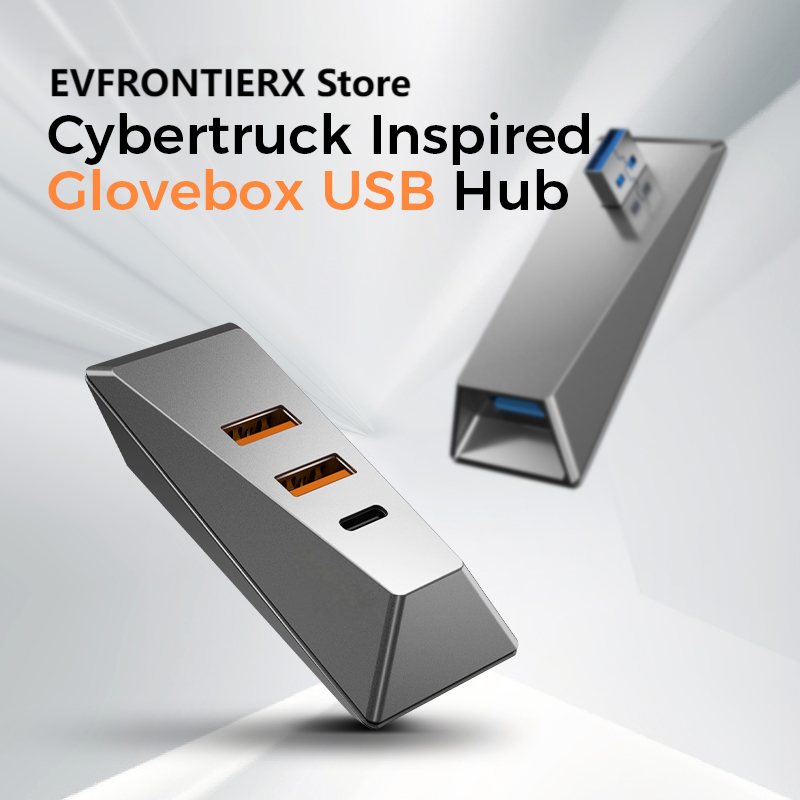 Usb Hub Type C - Handschuhfach-Datenhub für Tesla Model 3 Highland/Y