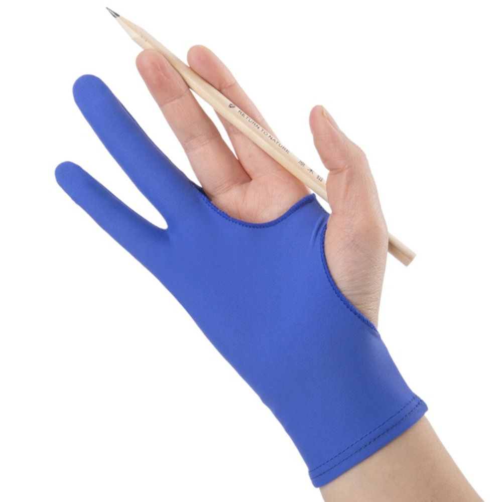 Drawing Glove Artist - Künstlerhandschuh, kratzfest, schmutzabweisend, Malhandschuh, Kunstbedarf, Zwei-Finger-Handschuh,