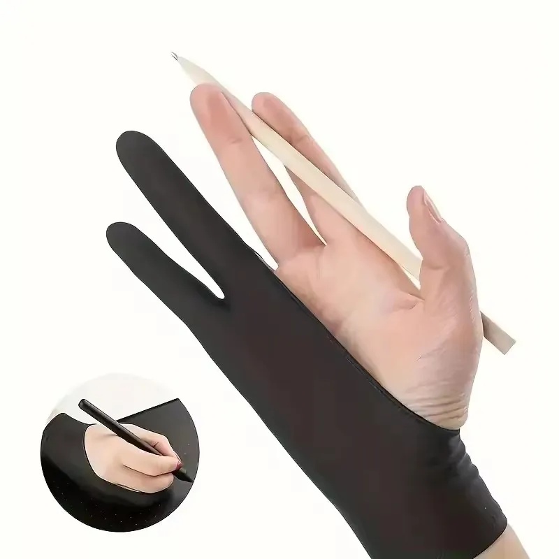 Zwei-Finger-Anti-Touch-Malhand – Drawing Glove Artist Bewertung und Preis